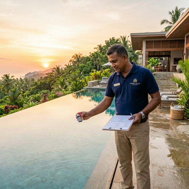 Infinity Pool Maintenance